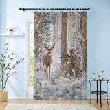 Love Hunting - Personalized Hunting Blackout Window Curtain/ Drapes Set