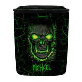 F Around And Find Out - Personalized Skull Portable Car Trash Can/ Organizer