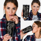 Celtic Knot Dragon - Personalized Dragon Tumbler