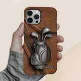 Golf Is A Good Walk Spoiled - Personalized Golf Full Print Phone Case
