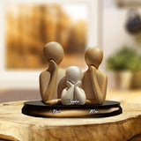 Family Forever - Personalized Family Custom Shaped Acrylic Plaque