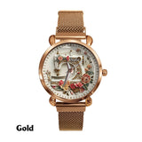 Beautiful Sewing Machine - Personalized Sewing Women Hand Watch