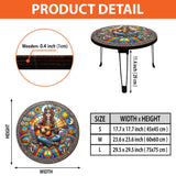 Dreamy Girl - Personalized Hippie Table Custom Shape