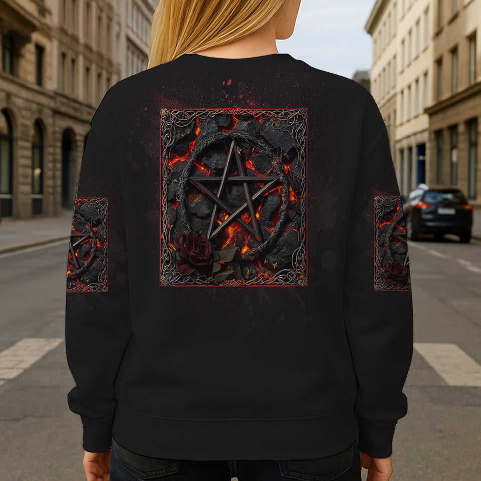 Purple Witch - Personalized Witch All Over Shirt