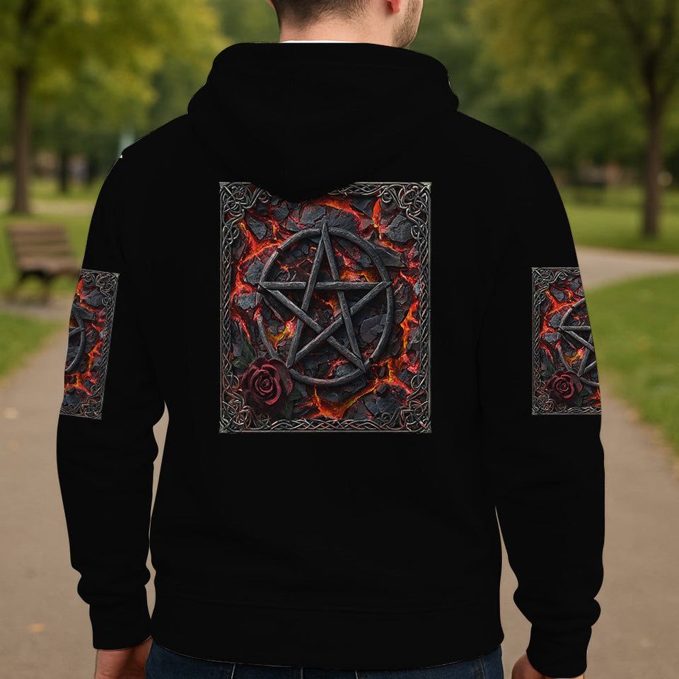Purple Witch - Personalized Witch All Over Shirt