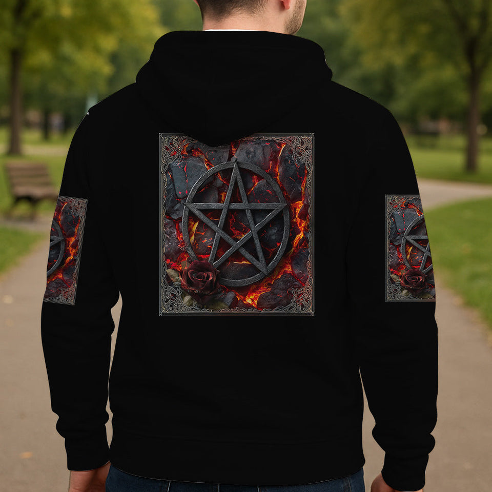 Purple Witch - Personalized Witch All Over Shirt