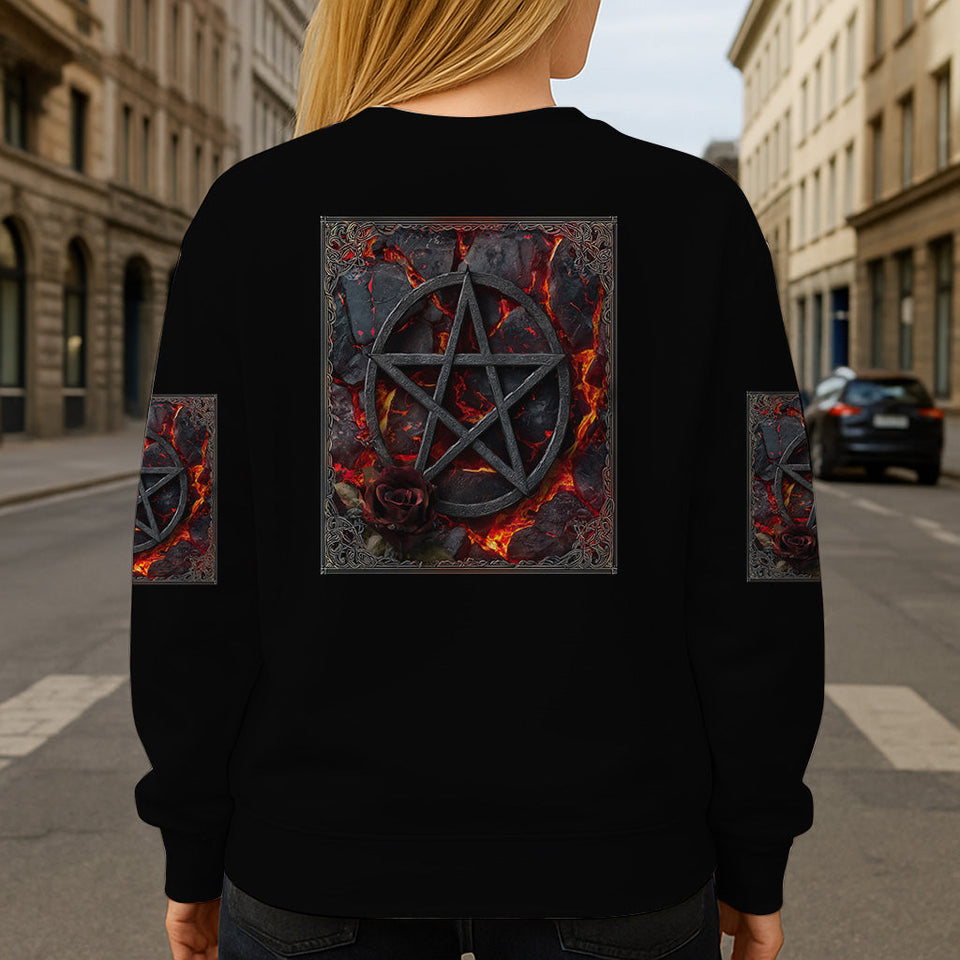 Purple Witch - Personalized Witch All Over Shirt