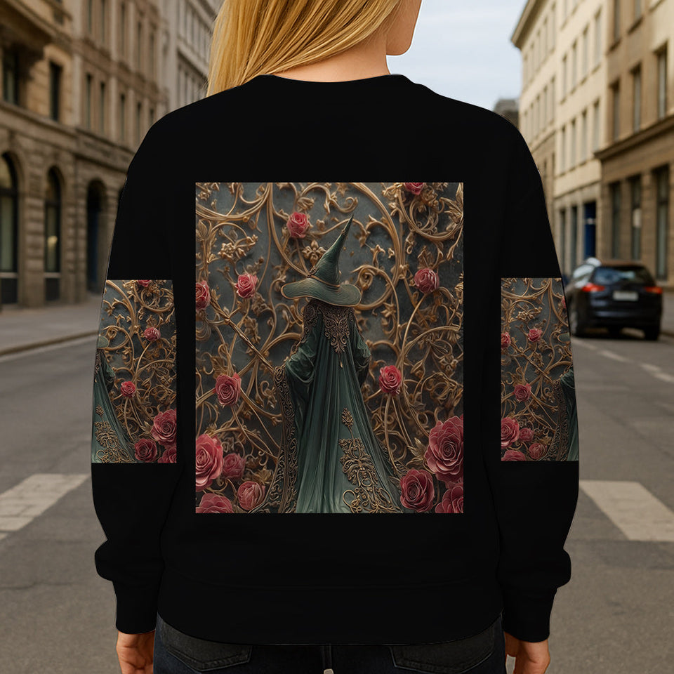 Purple Witch - Personalized Witch All Over Shirt