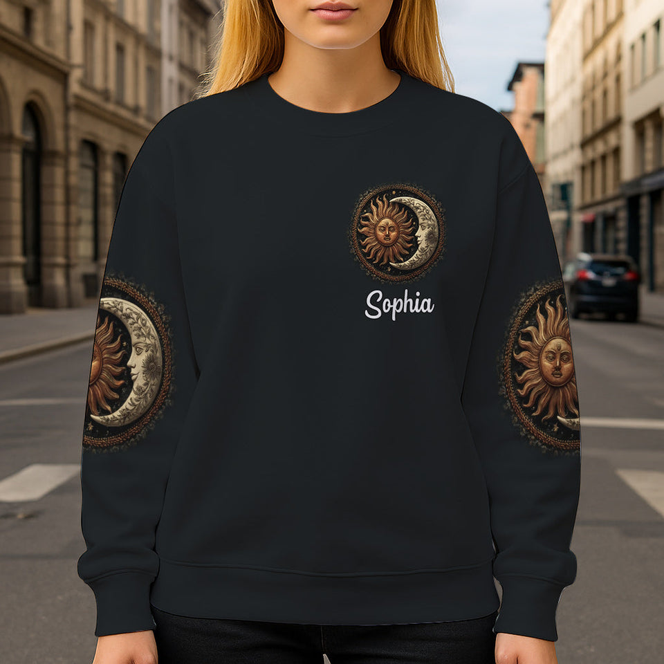 Purple Witch - Personalized Witch All Over Shirt