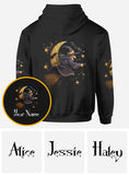 Purple Witch - Personalized Witch All Over Shirt