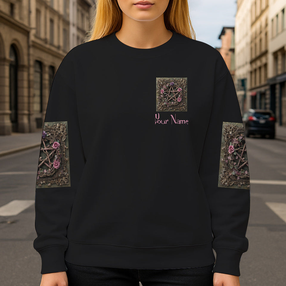 Purple Witch - Personalized Witch All Over Shirt