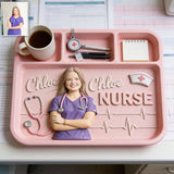 Nurse Life - Personalized Nurse Catch-All Tray