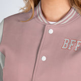 Besties Forever - Personalized Bestie Varsity Jacket