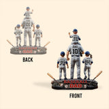 Baseball Dad - Personalized Baseball Custom Shaped Acrylic Plaque
