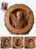 Your Wings Were Ready - Personalized Memorial Custom Shaped Acrylic Plaque
