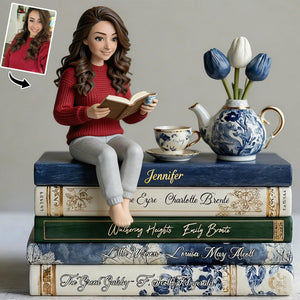 Custom Any Photo - Personalized Book Custom Shaped Acrylic Plaque