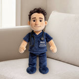 You Are Doing A Great Job - Personalized Nurse Premium Faux Fur Pillow