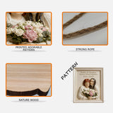 Custom From Any Photo - Personalized Mother Custom Shaped Wood Sign