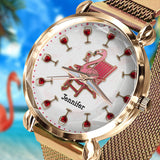I Drink Wine & Know Things - Personalized Wine Women Hand Watch