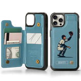 Tis Baseball Season - Personalized Baseball Wallet Phone Case