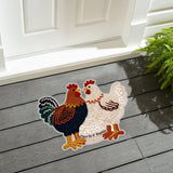 You & Me Couple Gift - Personalized Chicken Non-Slip Tufted Rug