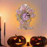 Floral Mom - Personalized Mother LED Light Wall Clock