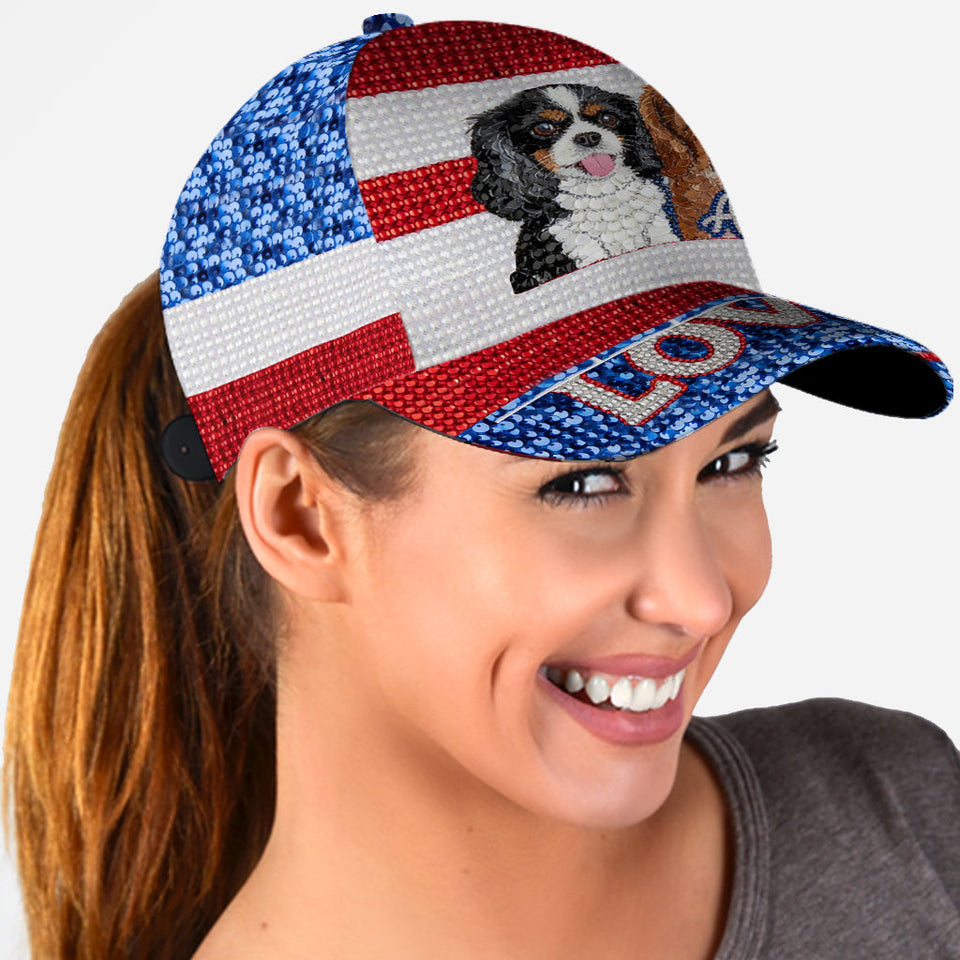 I Love My Dogs - Personalized Dog Classic Cap