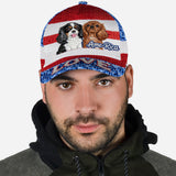 I Love My Dogs - Personalized Dog Classic Cap