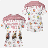 Grandma's Peeps - Personalized Grandma All Over Shirt