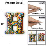 Beautiful Hippie Letter - Personalized Hippie Ornament