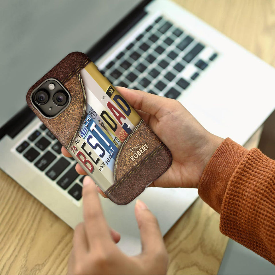Best Dad Ever - Personalized Father Full Print Phone Case