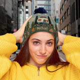 Camping Is My Love - Personalized Camping Beanie Hat