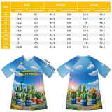 Mom's Little Pricks - Personalized Mother Sleep T-shirt Dress