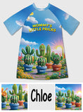 Mom's Little Pricks - Personalized Mother Sleep T-shirt Dress