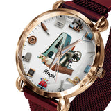 Love Sewing - Personalized Sewing Women Hand Watch