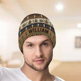 Holiday Brew Bear - Personalized Beer Beanie Hat