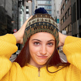 Holiday Brew Bear - Personalized Beer Beanie Hat