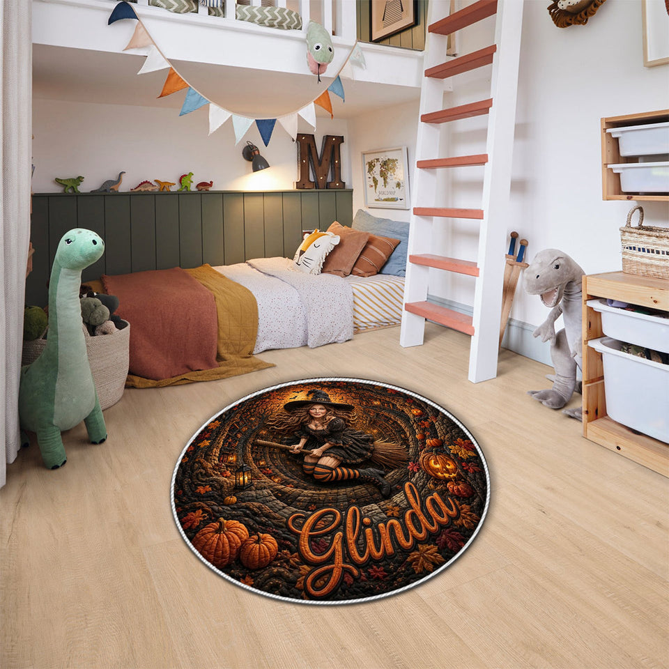 Be A Witch - Personalized Witch Non-Slip Tufted Rug