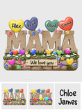 My Sweethearts Gift For Mom, Grandma - Personalized Mother Custom Shaped Acrylic Plaque