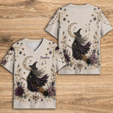 Magic Witch - Personalized Witch Fully Printed V-Neck T-Shirt
