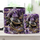 Love Turtle - Personalized Turtle Accent Mug & Coaster