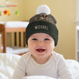 Deer Head - Personalized Hunting Beanie Hat