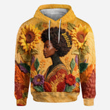 Black Queen - Personalized African American All Over Shirt