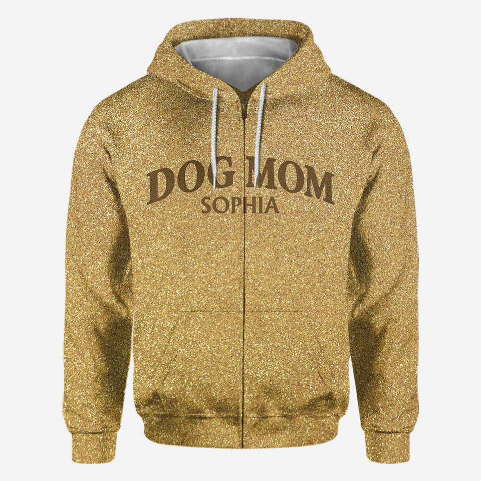 Gift For Dog Mom, Dog Dad - Personalized Dog All Over Shirt
