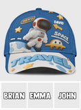 Astronaut & UFO Cute Children's Gift - Personalized Kid Classic Cap