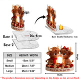 You & Me We Got This - Personalized Highland Cow Candle Holder Sign