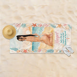 Sunshine In My Soul - Personalized Sea Lover Quick-dry Beach Towel/ Bath Towel