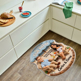 The Patio Bar Doormat - Custom From Photo - Personalized Backyard Non-Slip Tufted Rug