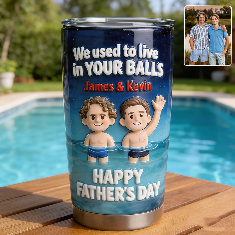 Perfect Father's Day Gift - Personalized Father Tumbler