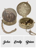 Hiking Partners For Life - Personalized Hiking Compass